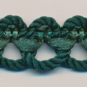 Twist Satin Braid #39 Dark Green