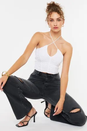 Ultra High Rise 90's Flare Jeans - FINAL SALE