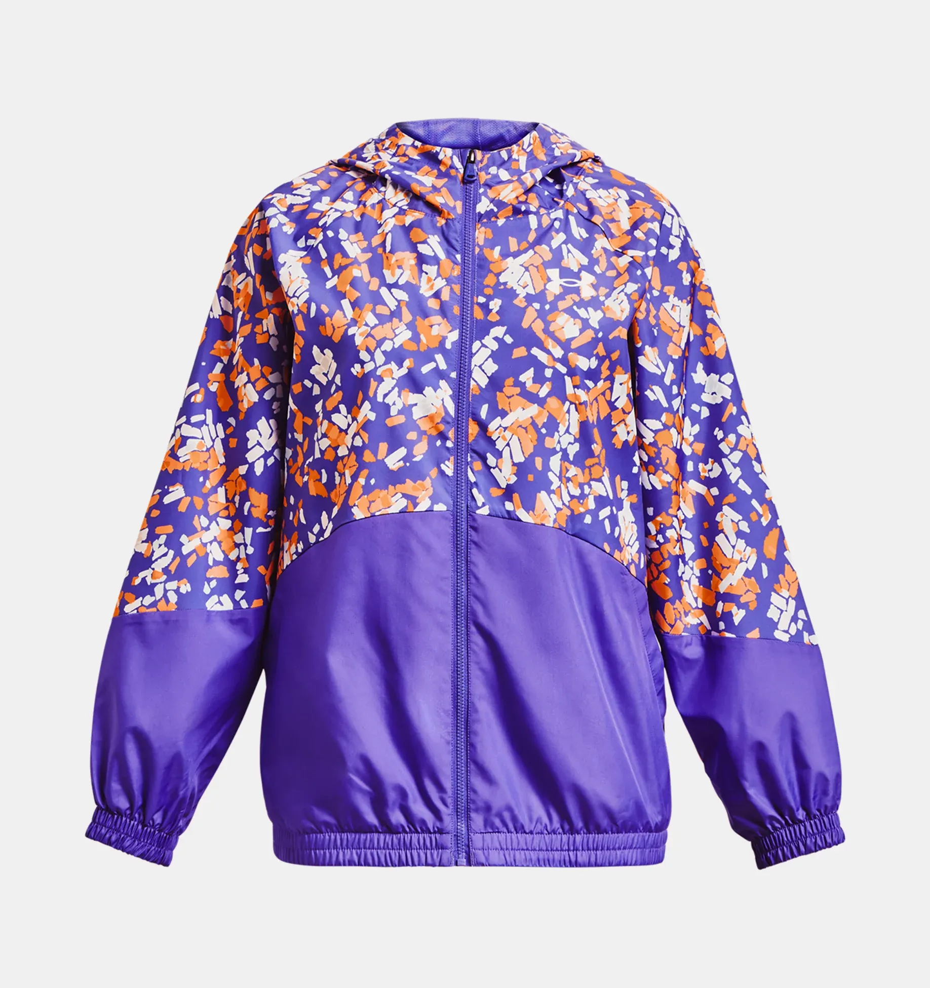 Under Armour Girls' UA Woven Full-Zip Jacket