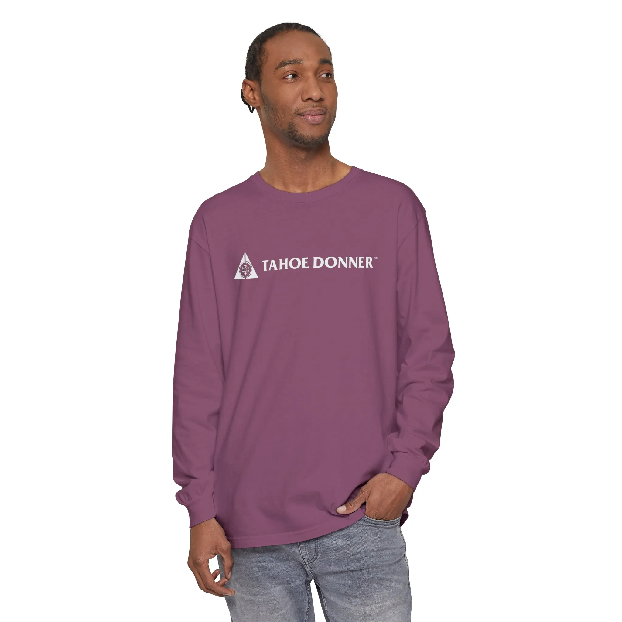 Unisex Garment-dyed Long Sleeve T-Shirt