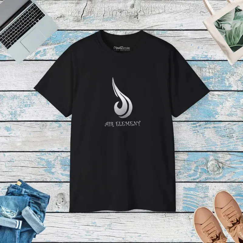 Unisex Ultra Cotton Tee Air Element Pattern