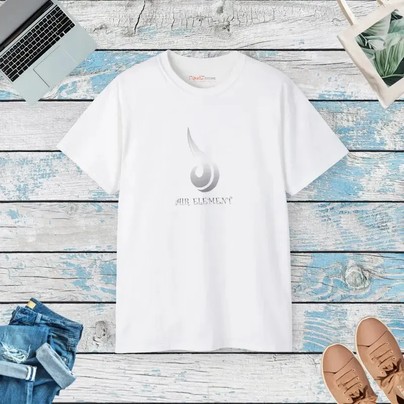 Unisex Ultra Cotton Tee Air Element Pattern