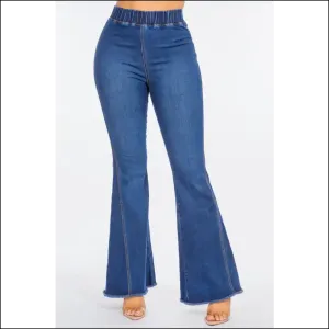Unleash your Inner Diva with American Bazi Curvy Flare Jeans! 🍑✨