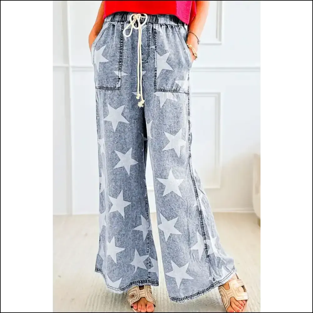 Unleash your Inner Galaxy with Starry Nights High Waist Jeans! 🌌✨