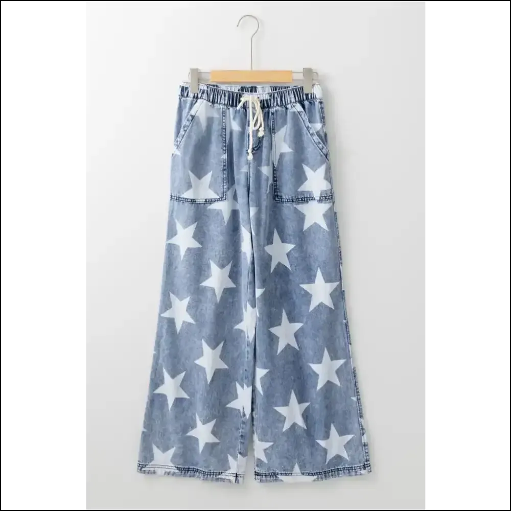 Unleash your Inner Galaxy with Starry Nights High Waist Jeans! 🌌✨