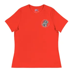 UNTAMED BEAUTY POWER FITNESS CLUB - Women's Relaxed T-Shirts