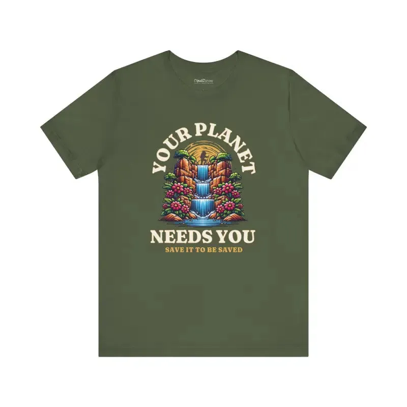 Upgrade with Classic Unisex Jersey Soft Cotton Tee