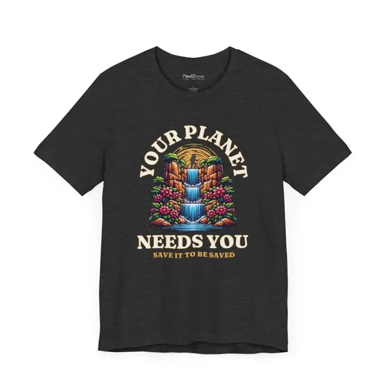 Upgrade with Classic Unisex Jersey Soft Cotton Tee