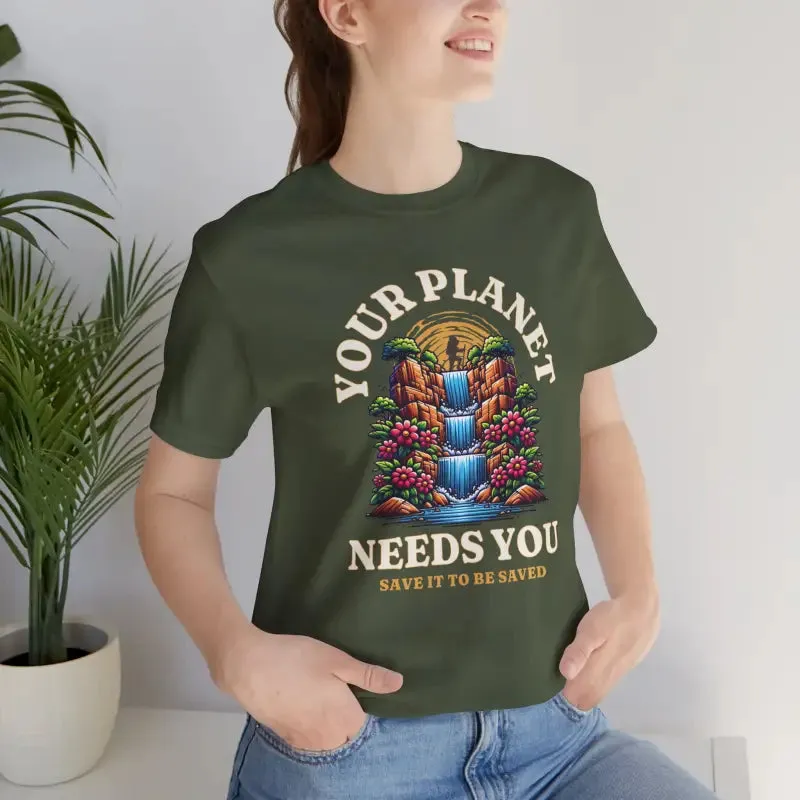 Upgrade with Classic Unisex Jersey Soft Cotton Tee