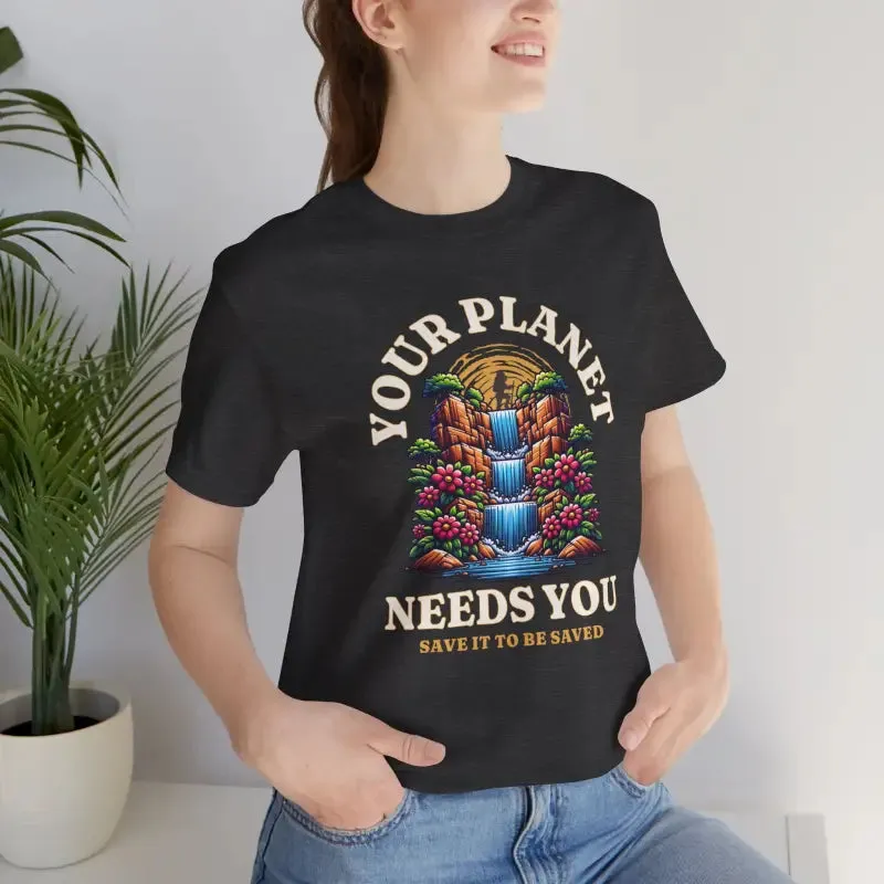 Upgrade with Classic Unisex Jersey Soft Cotton Tee
