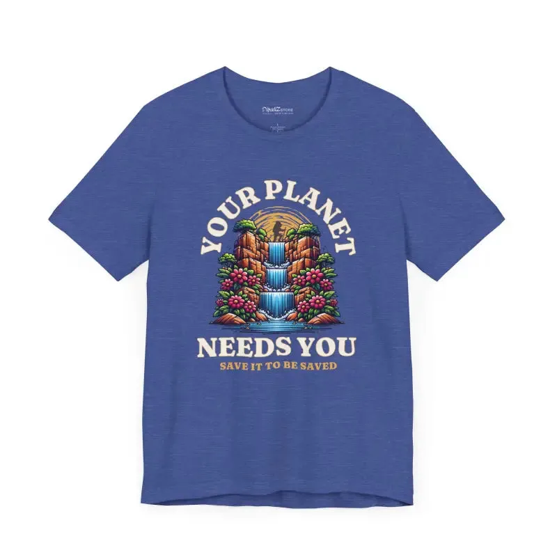 Upgrade with Classic Unisex Jersey Soft Cotton Tee