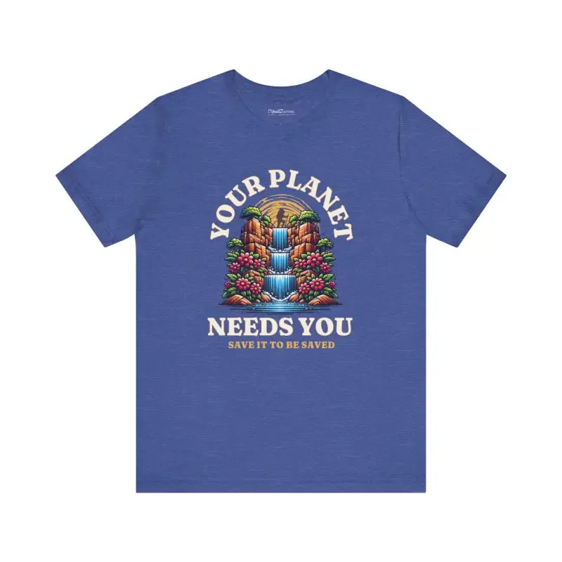 Upgrade with Classic Unisex Jersey Soft Cotton Tee