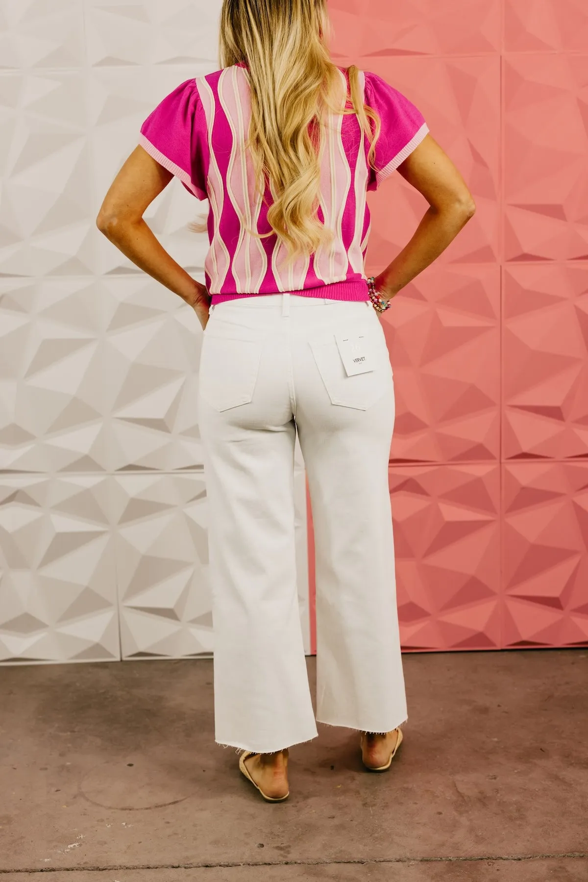 Vervet Denim | The Olivia High Rise Wide Flare Denim