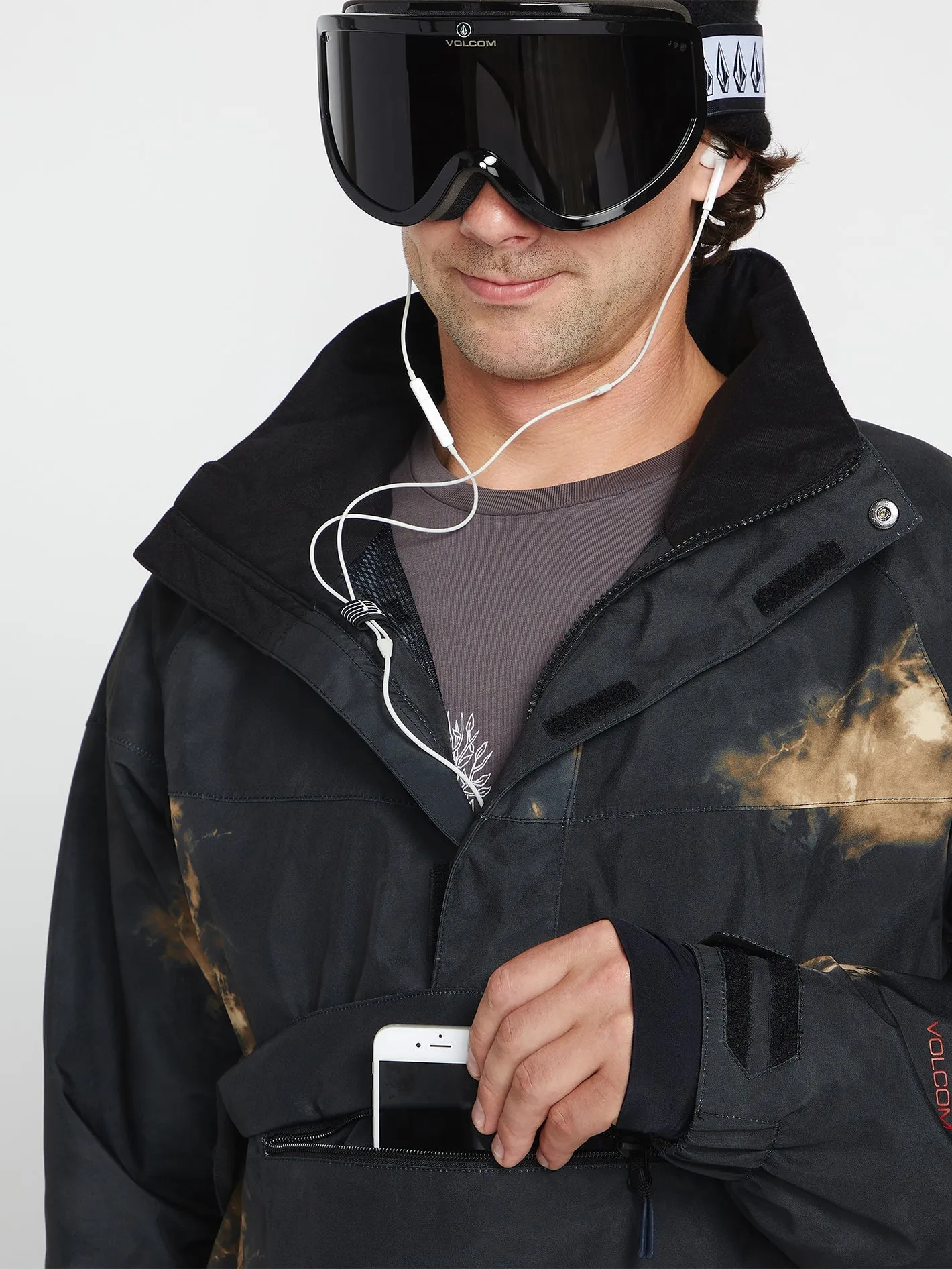 Veste de snow Melo Gore-Tex Pullover - Bleach Black