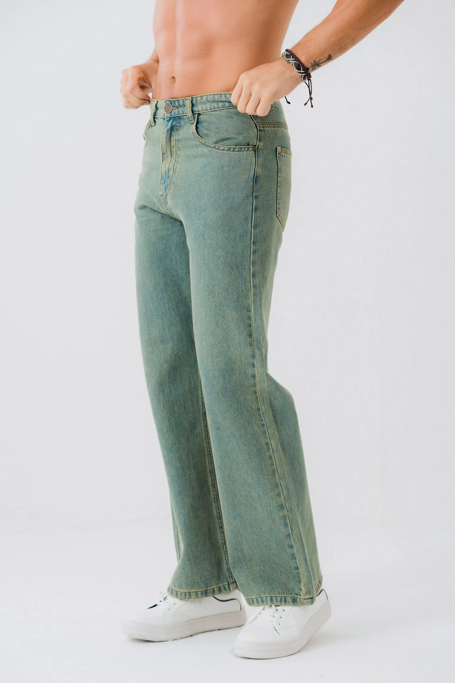Vintage Blue Denim Jeans