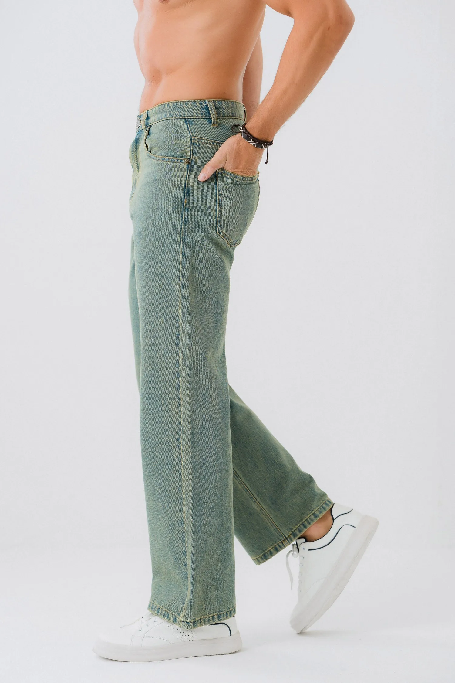 Vintage Blue Denim Jeans