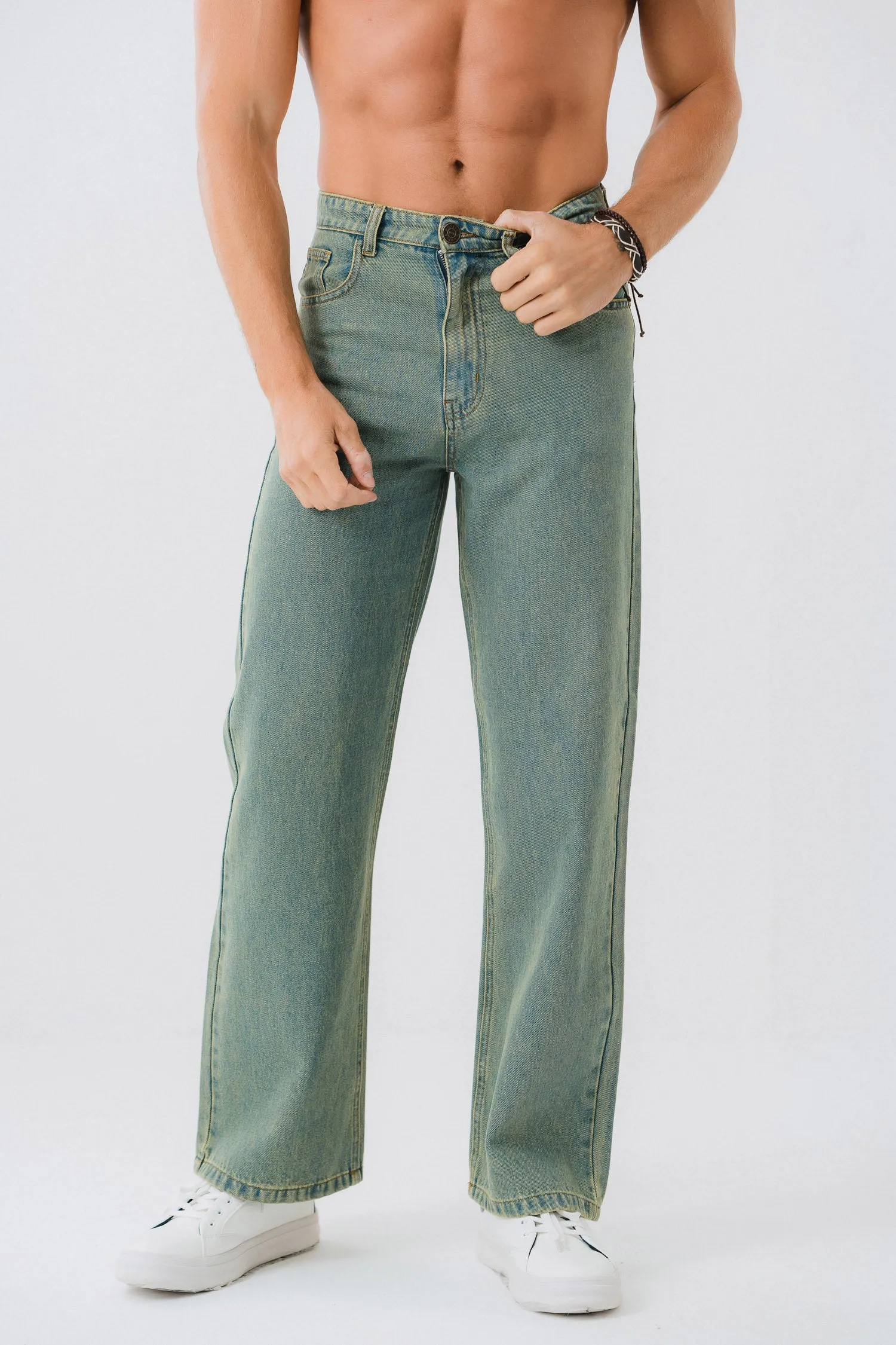 Vintage Blue Denim Jeans