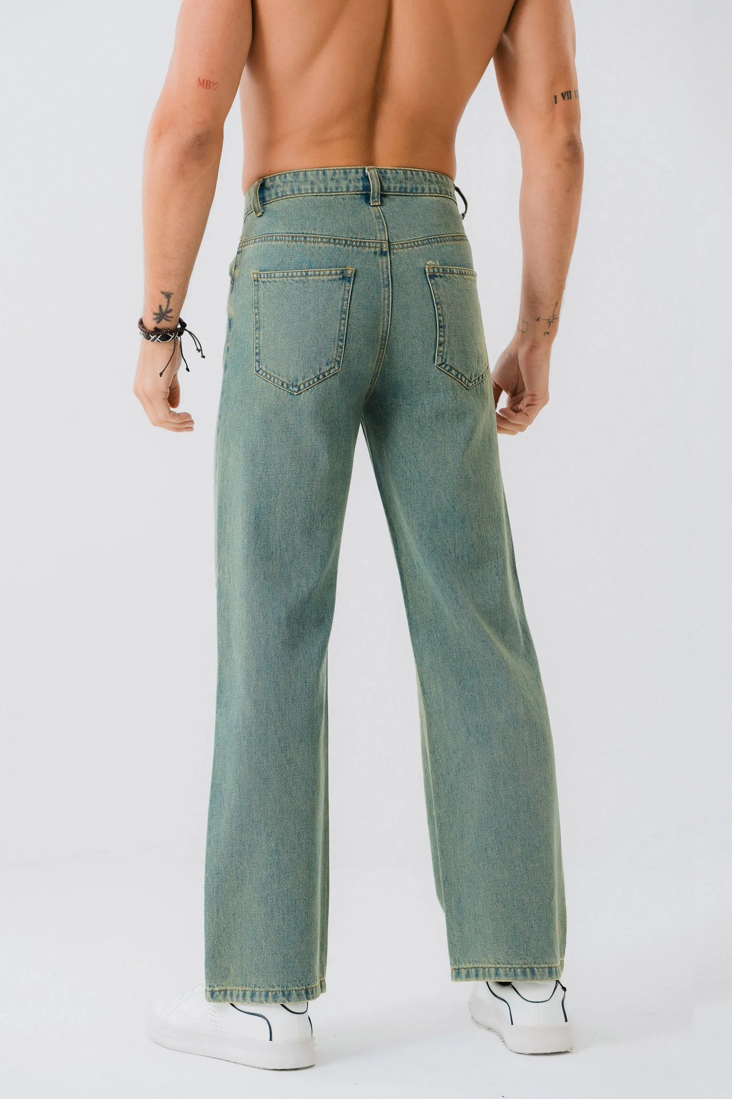Vintage Blue Denim Jeans