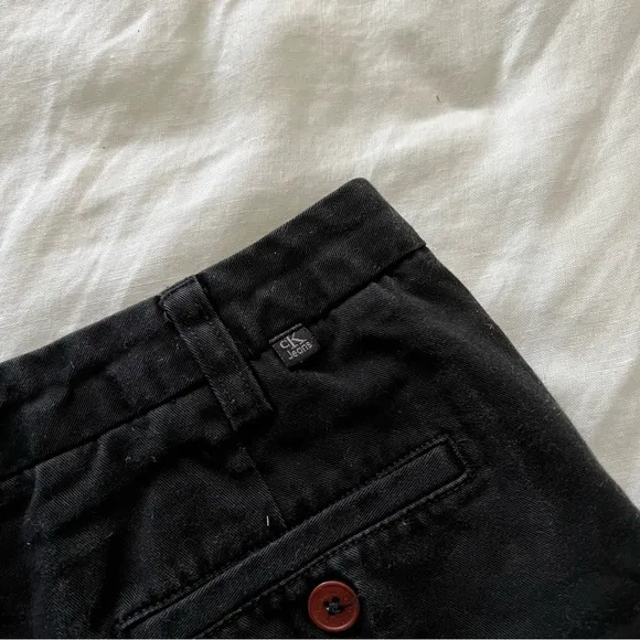 Vintage Calvin Klein Jeans 100% Cotton Black‎ Shorts