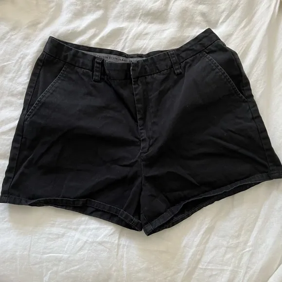 Vintage Calvin Klein Jeans 100% Cotton Black‎ Shorts