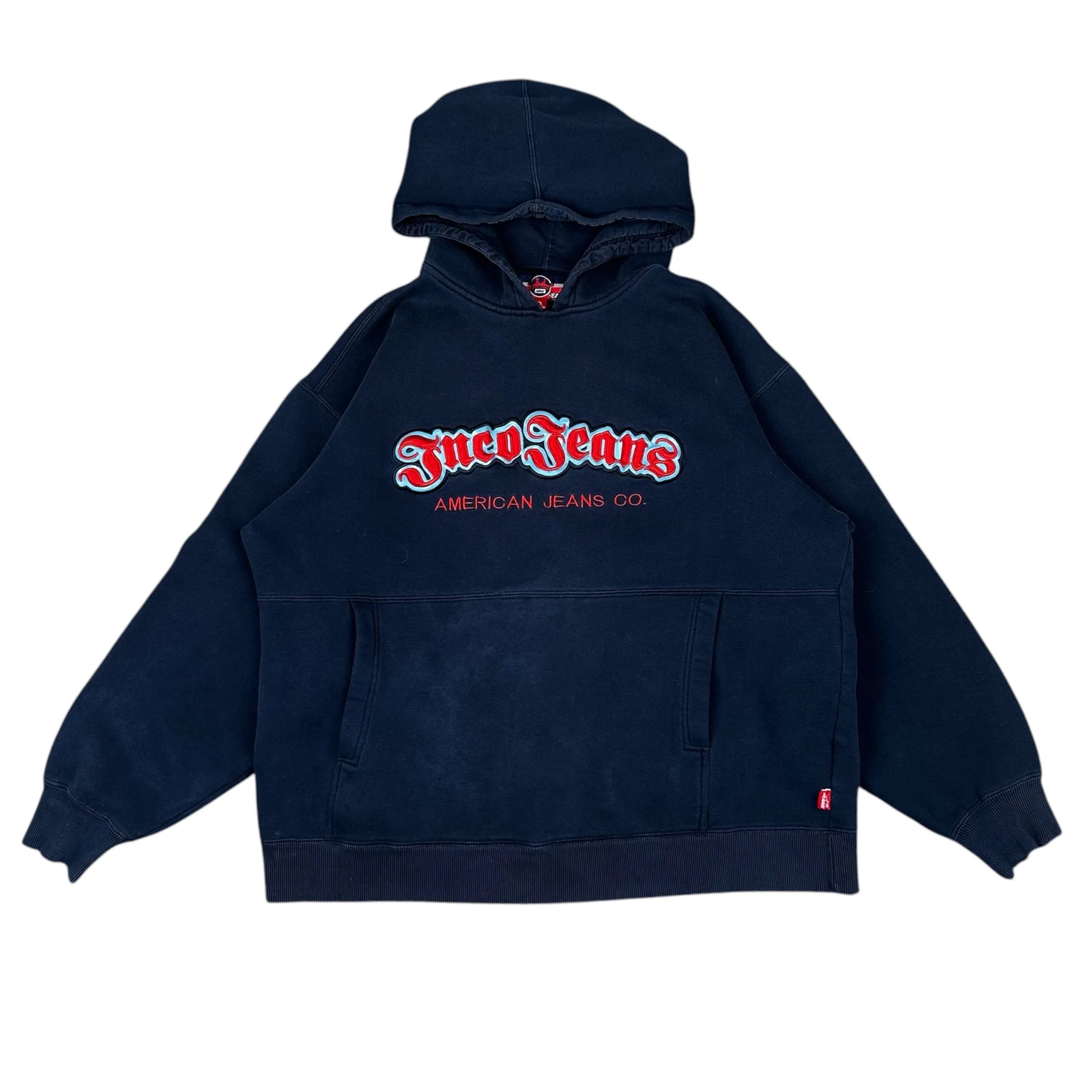 Vintage JNCO Jeans Navy Hoodie - XL