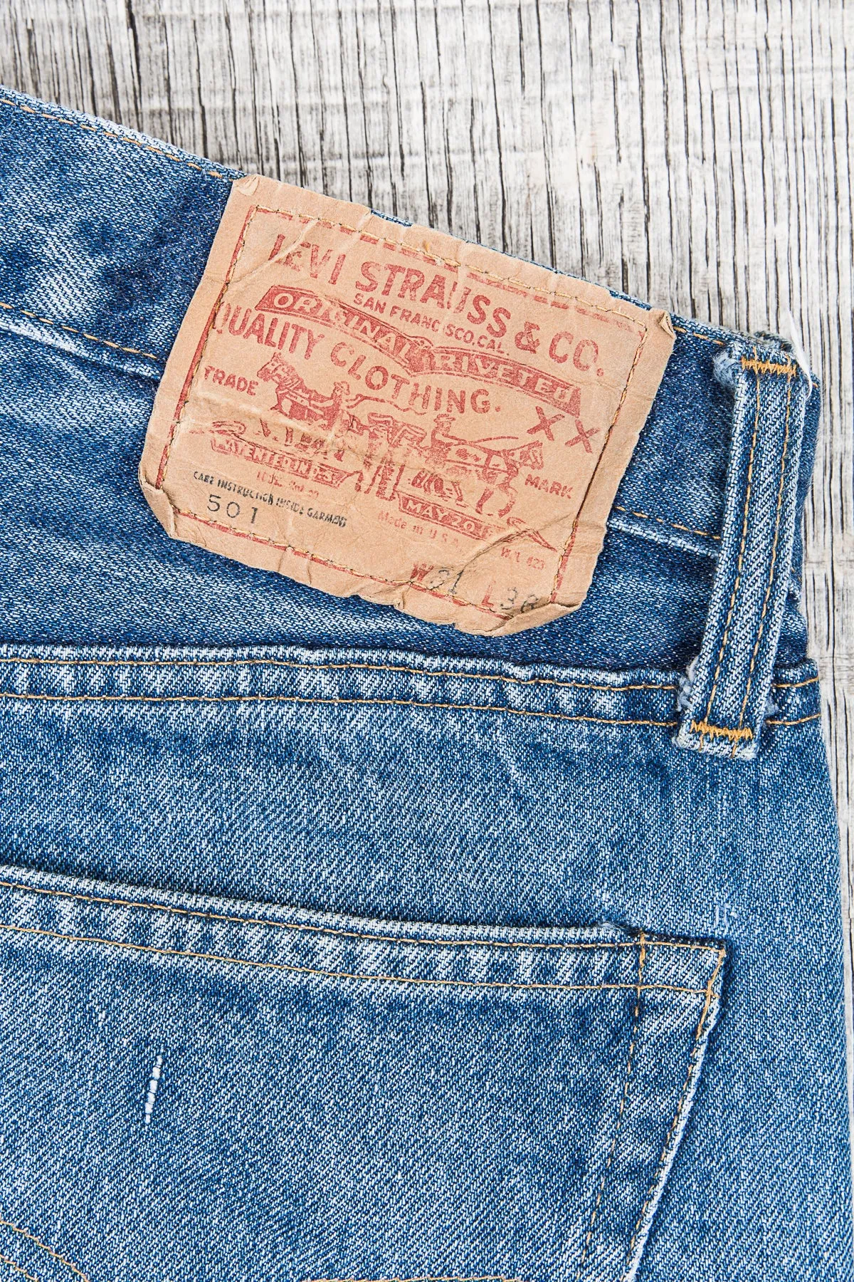 Vintage Original Levi's 501 Red Line Selvedge Jeans