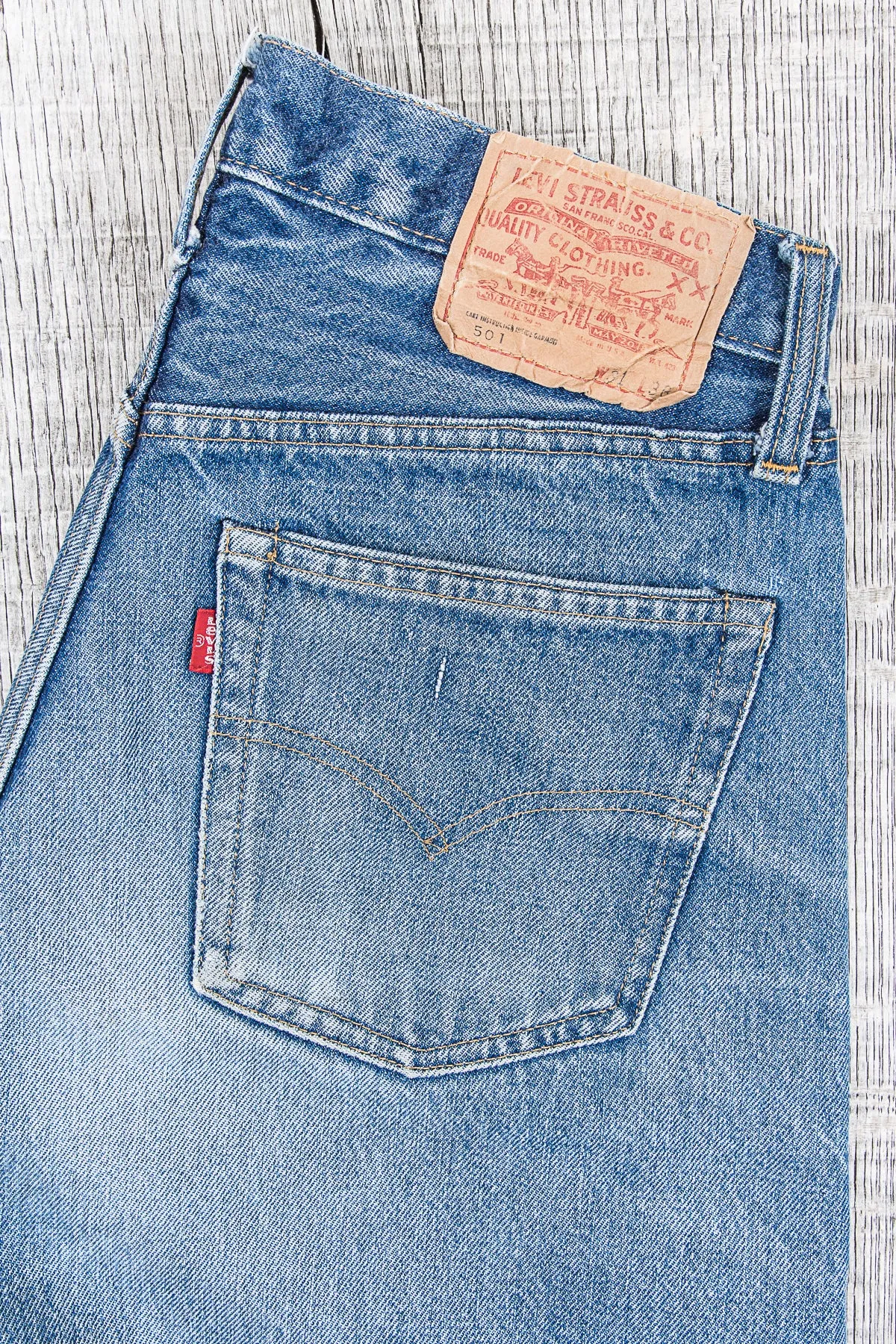 Vintage Original Levi's 501 Red Line Selvedge Jeans