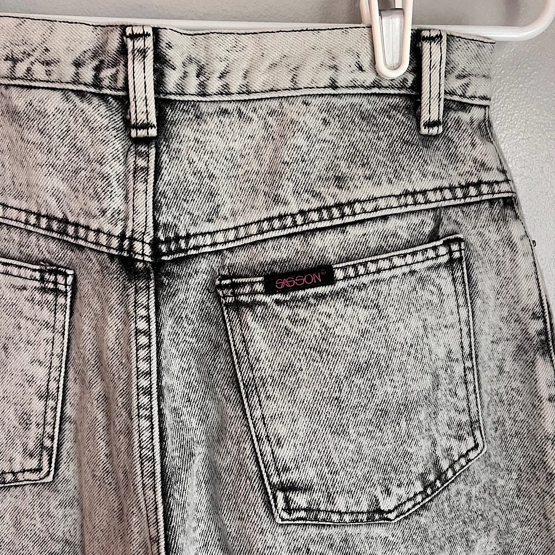 Vintage Sasson Acid Wash Jeans