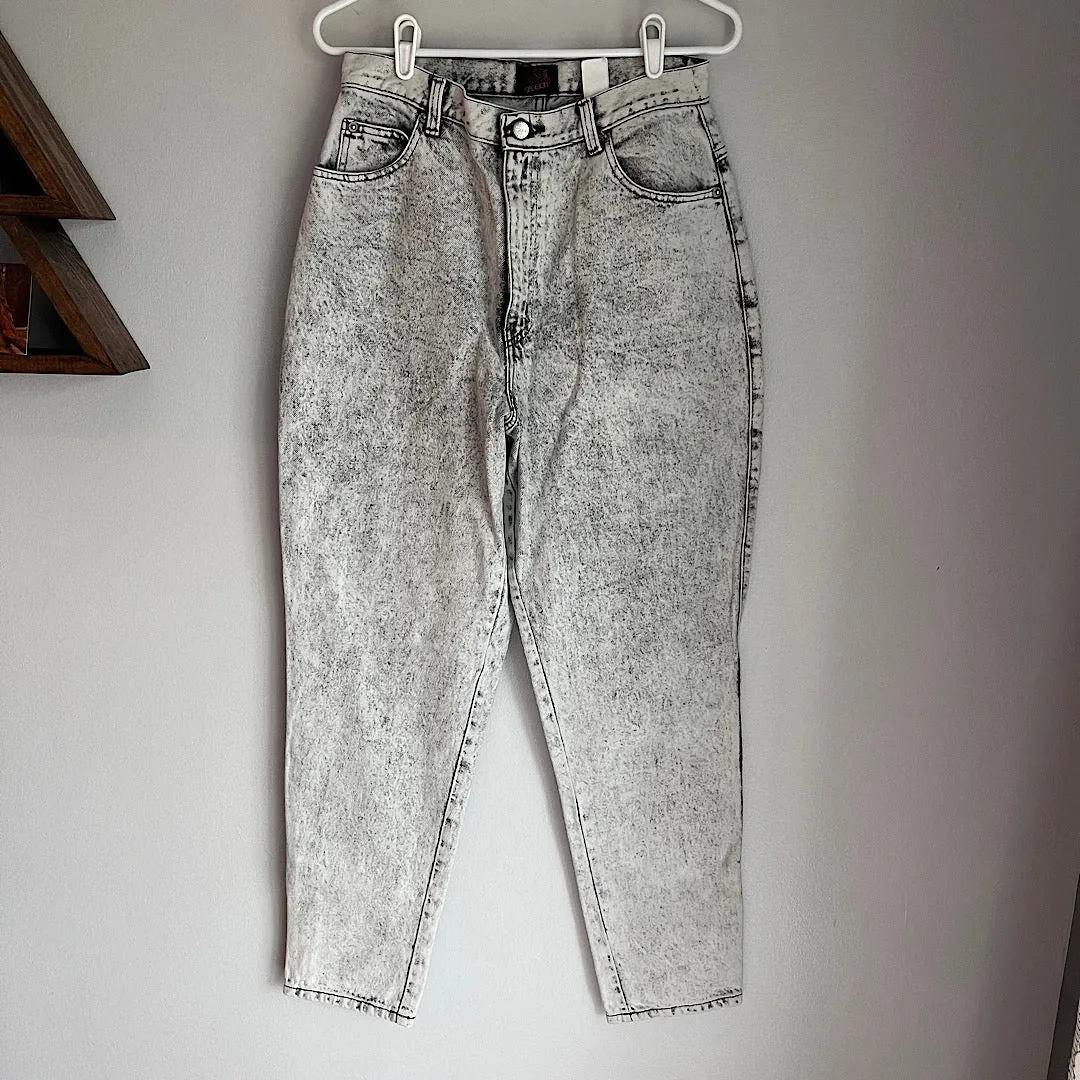 Vintage Sasson Acid Wash Jeans