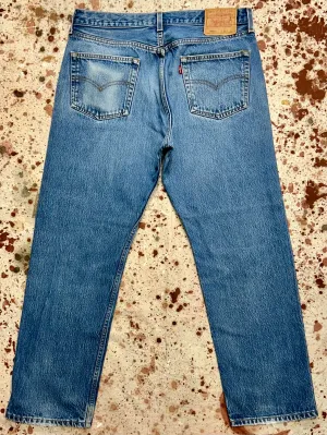 Vintage USA Levi's 501 Great Wash Denim Jeans (JYJ1024-347)
