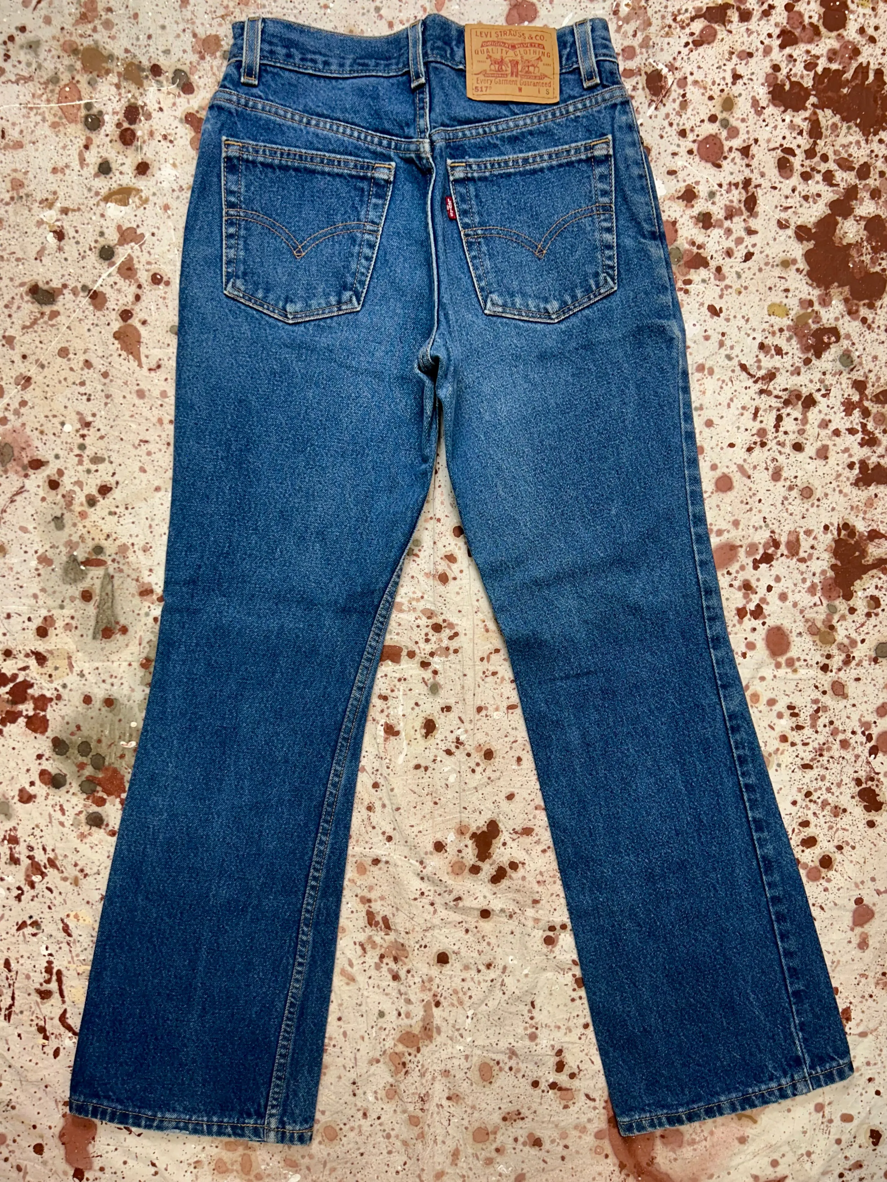 Vintage USA Levi's 517 Super Wash Denim Jeans (JYJ1124-359)