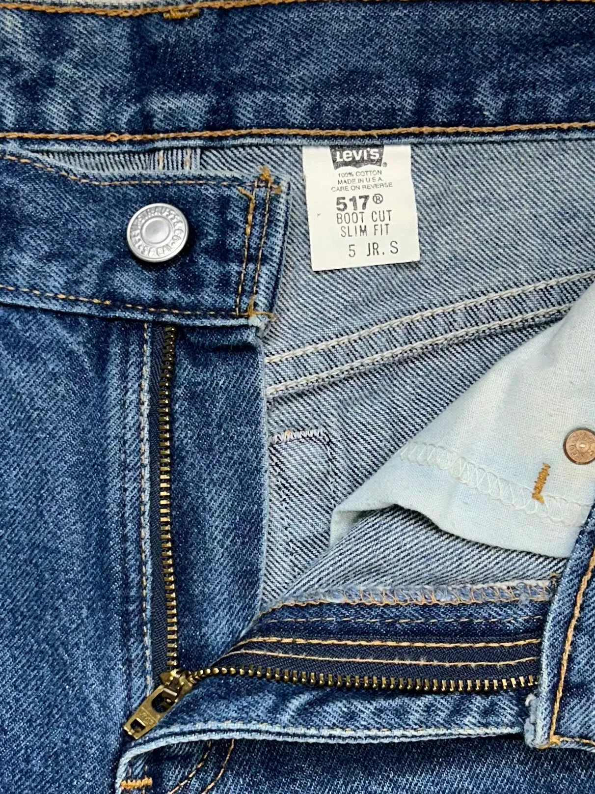 Vintage USA Levi's 517 Super Wash Denim Jeans (JYJ1124-359)