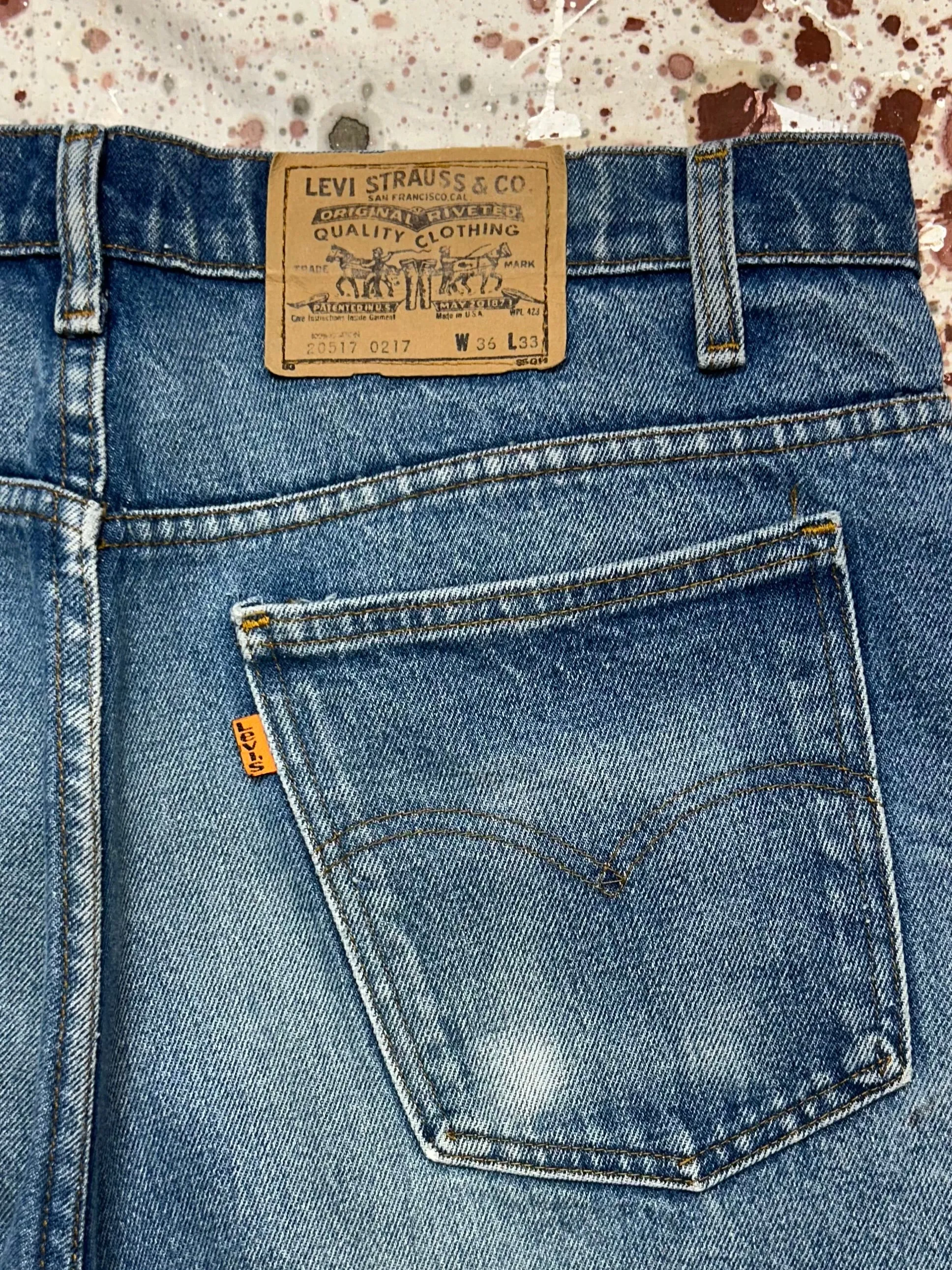 Vintage USA Levi's 517 Superwash Denim Jeans (JYJ1124-357)