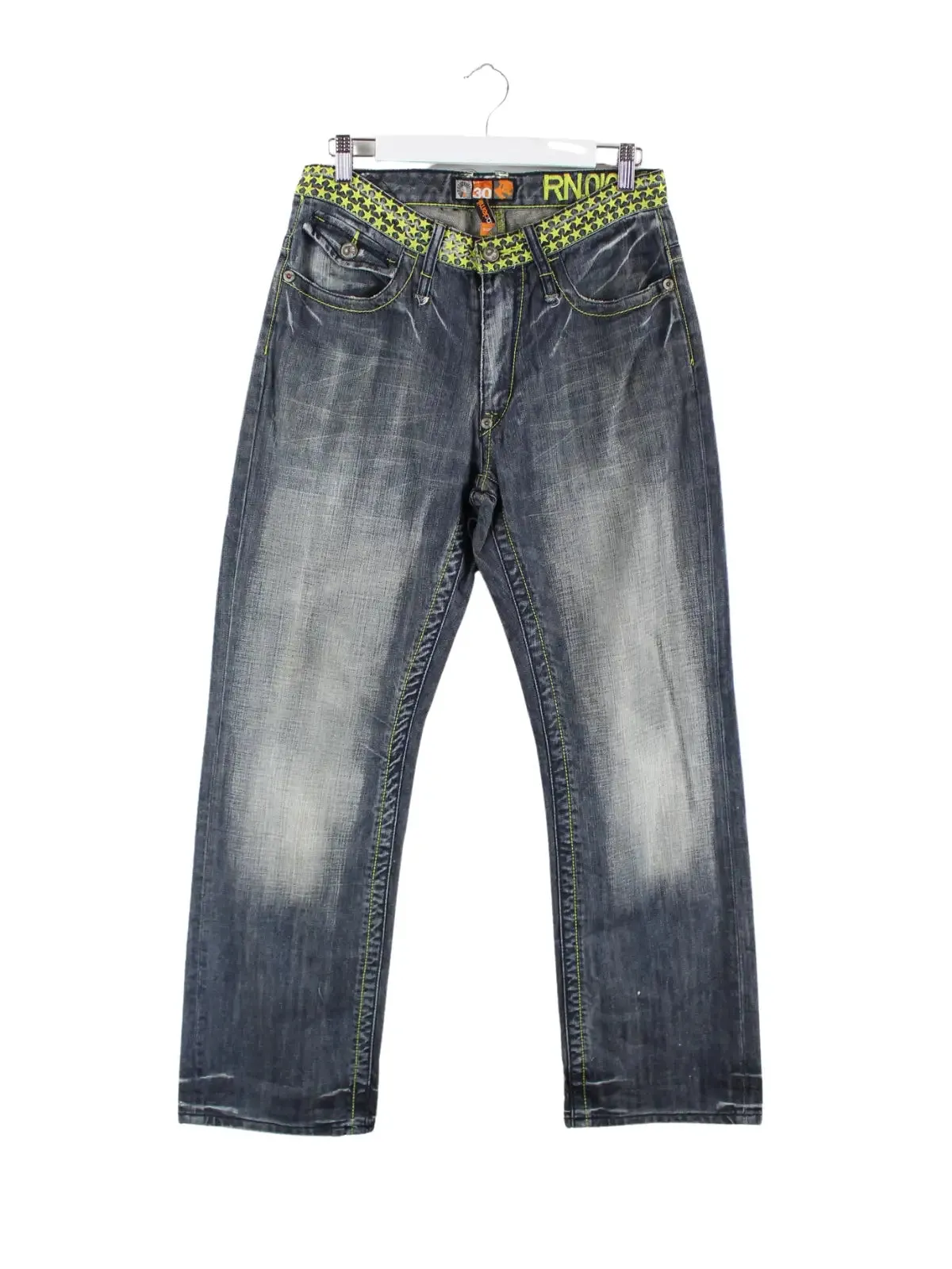 Vintage y2k Embroidered Jeans Blau W30