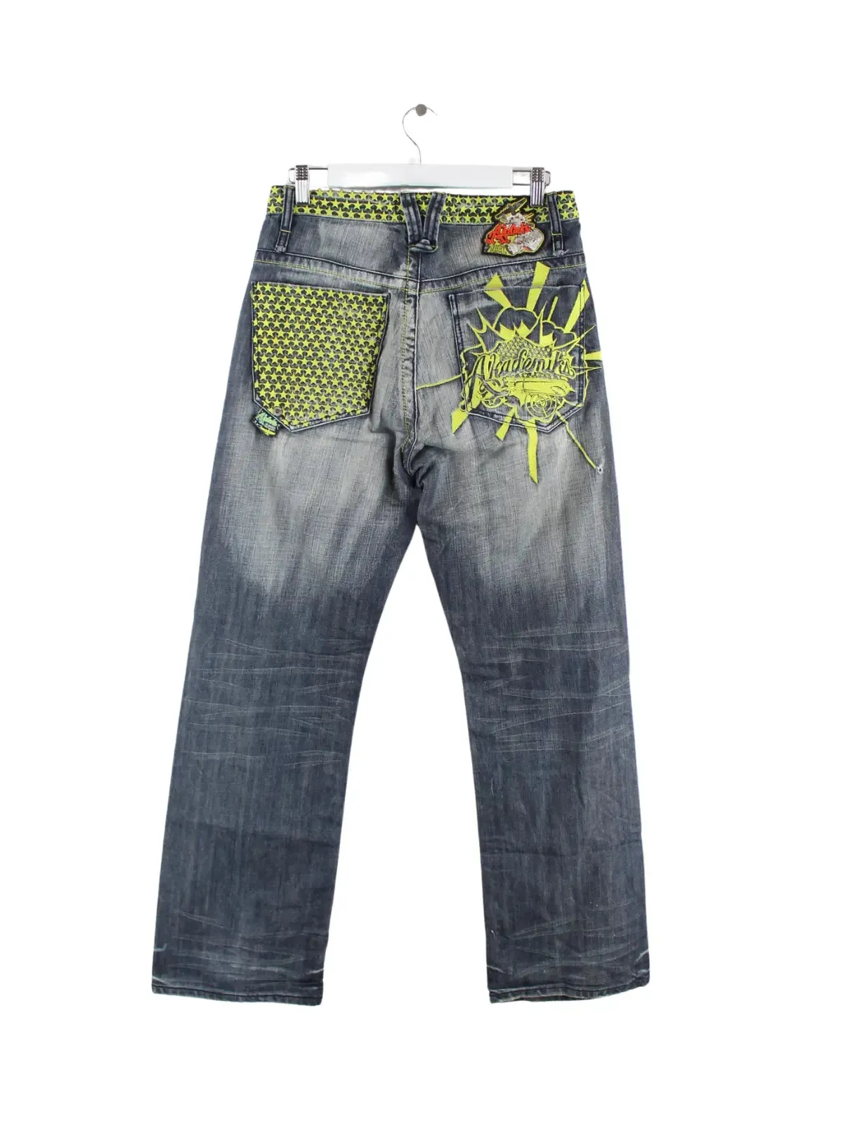 Vintage y2k Embroidered Jeans Blau W30