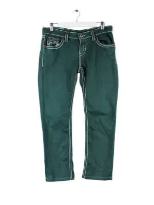 Vintage y2k Jeans Grün W30 L30