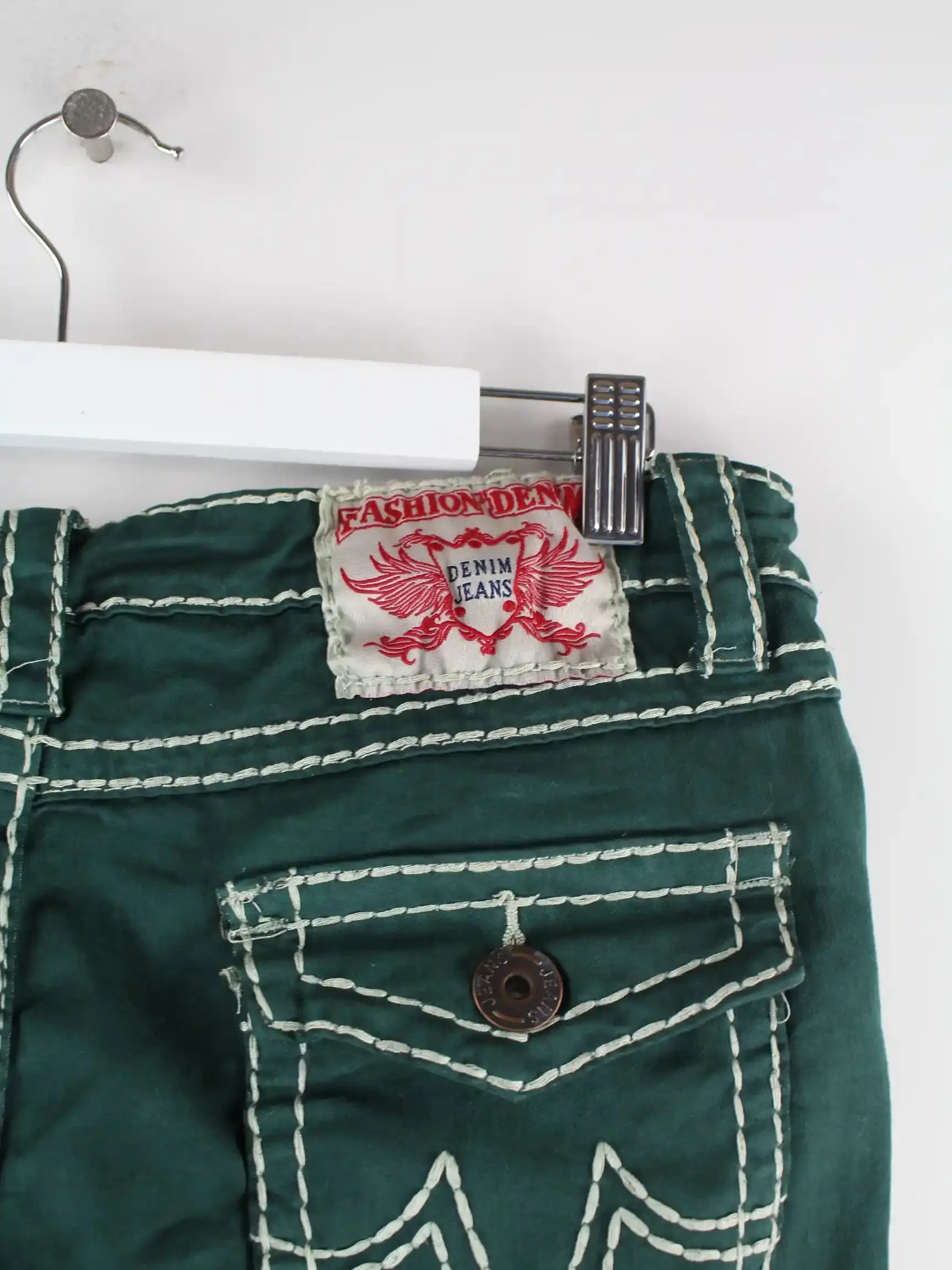 Vintage y2k Jeans Grün W30 L30