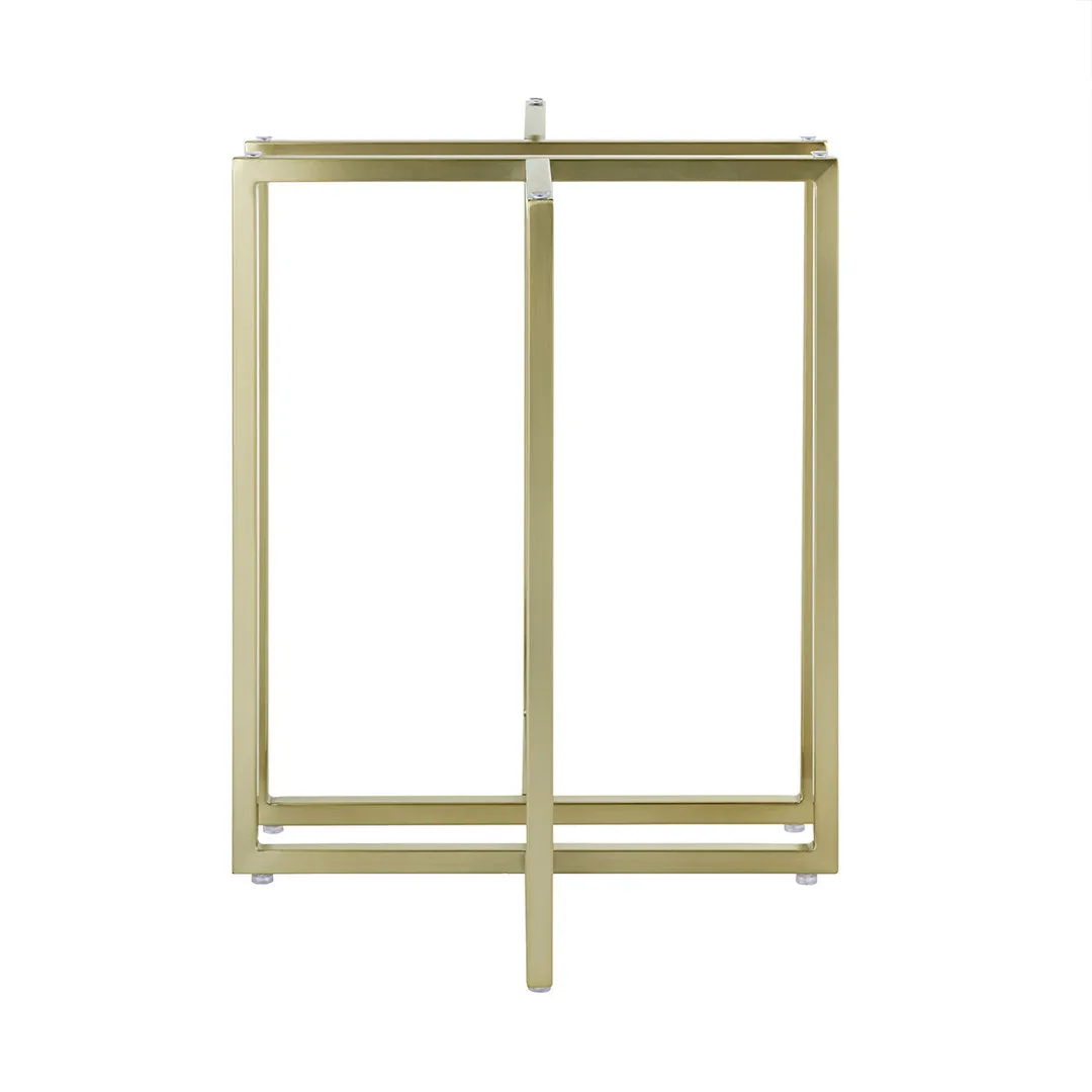 Wadley Dining Table Willa Arlo™ Interiors Base Color: Gold Size: 48" L x 48" W