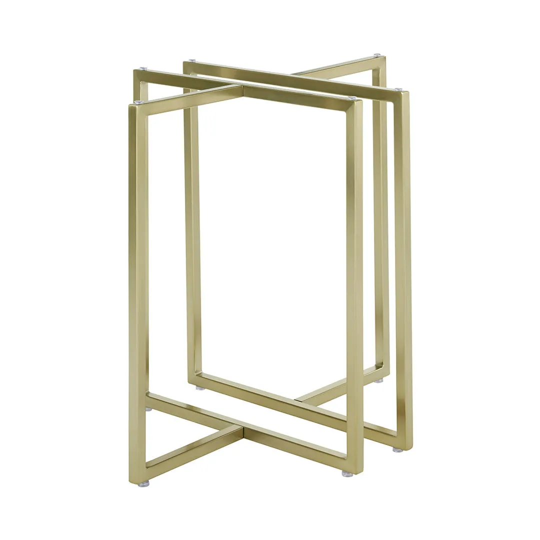 Wadley Dining Table Willa Arlo™ Interiors Base Color: Gold Size: 48" L x 48" W
