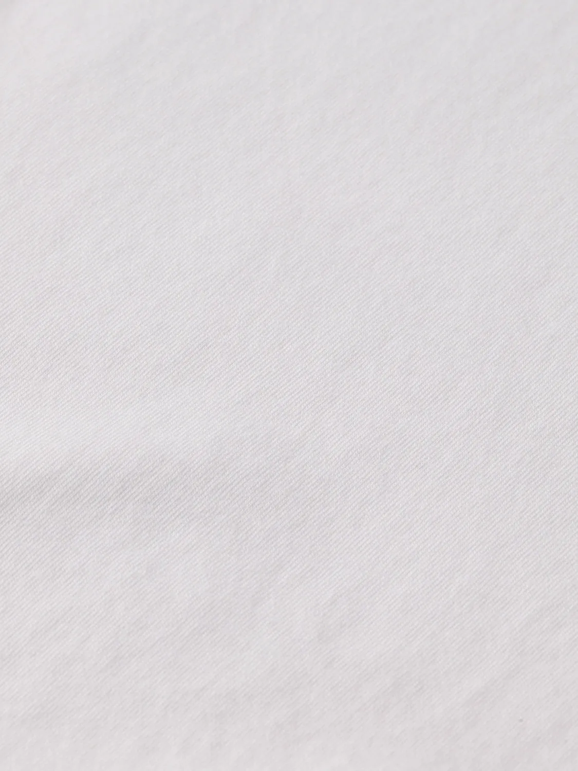 White Relaxed Fit Raw Edge T-Shirt