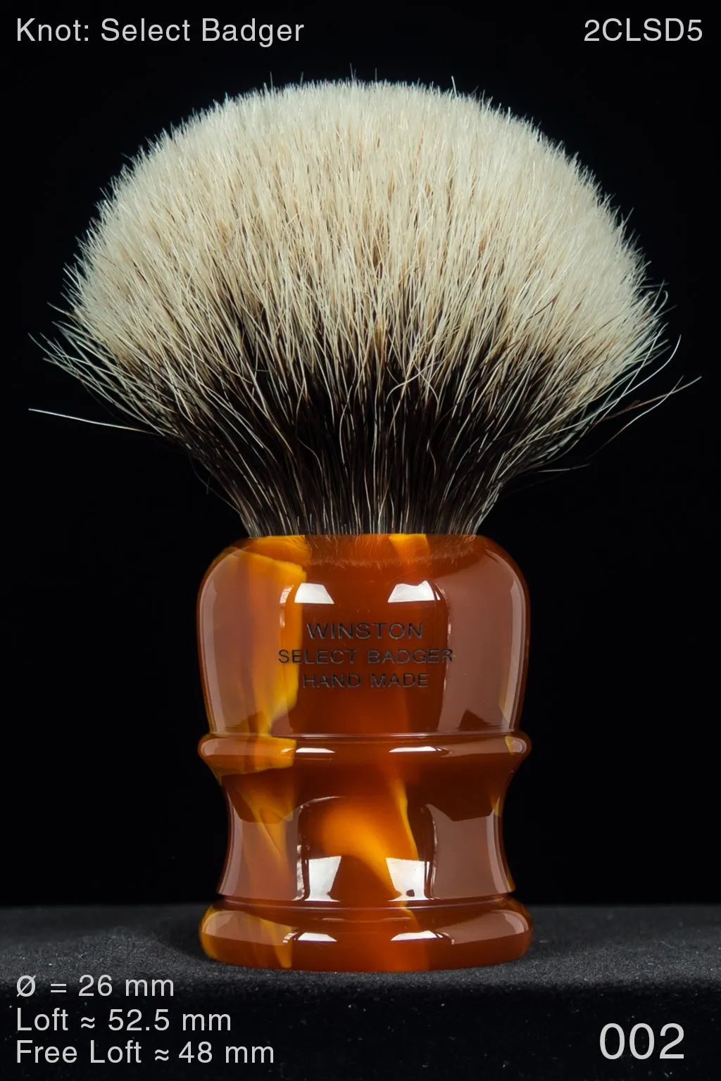 Winston 26 mm Strawberry Amber