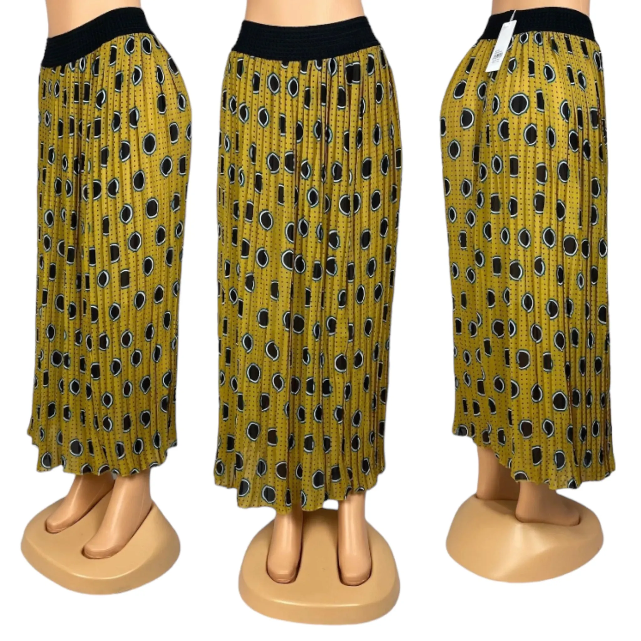 Women's Floral Print Summer Ankle Length Skirt