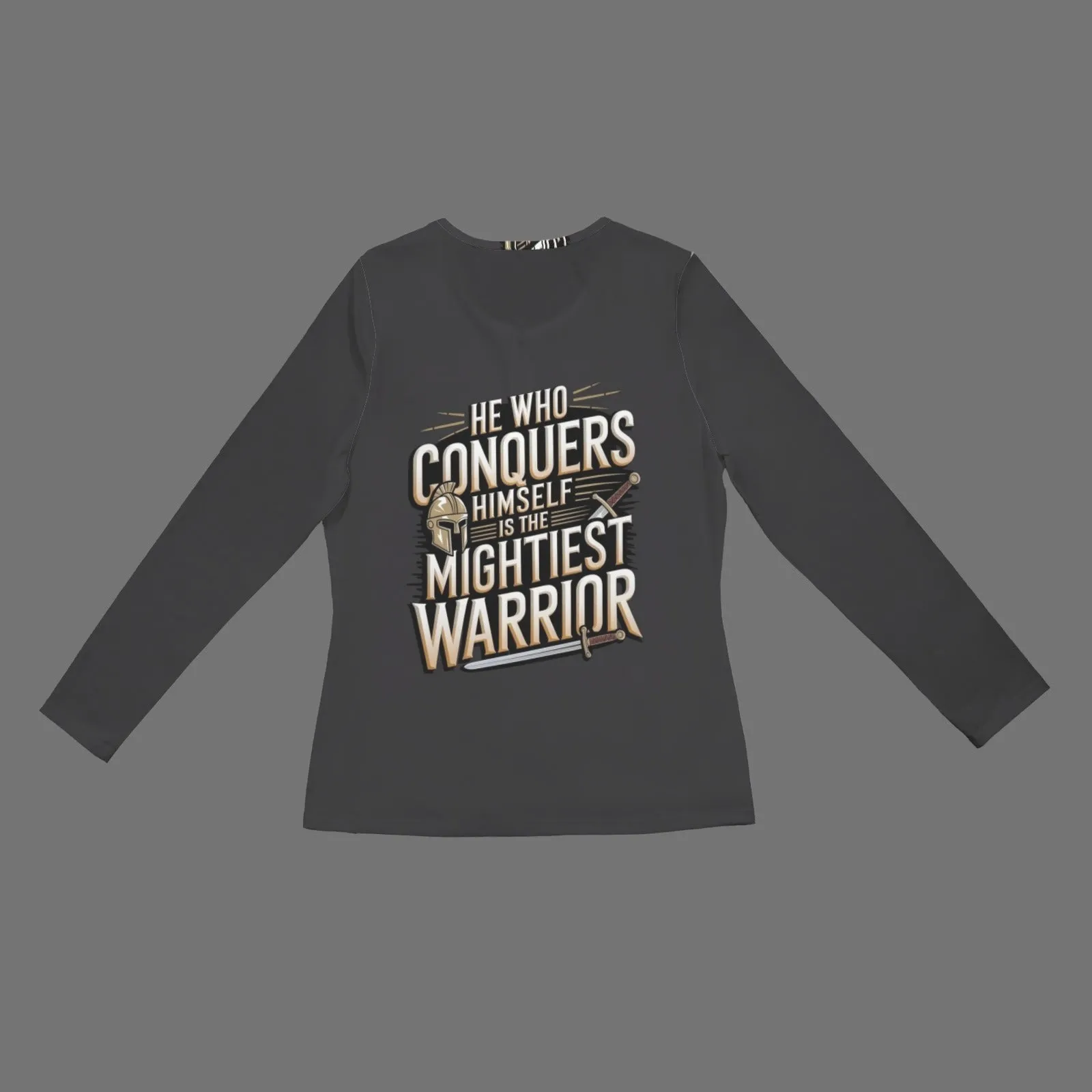 Women's Long Sleeve Zip Front T-Shirt