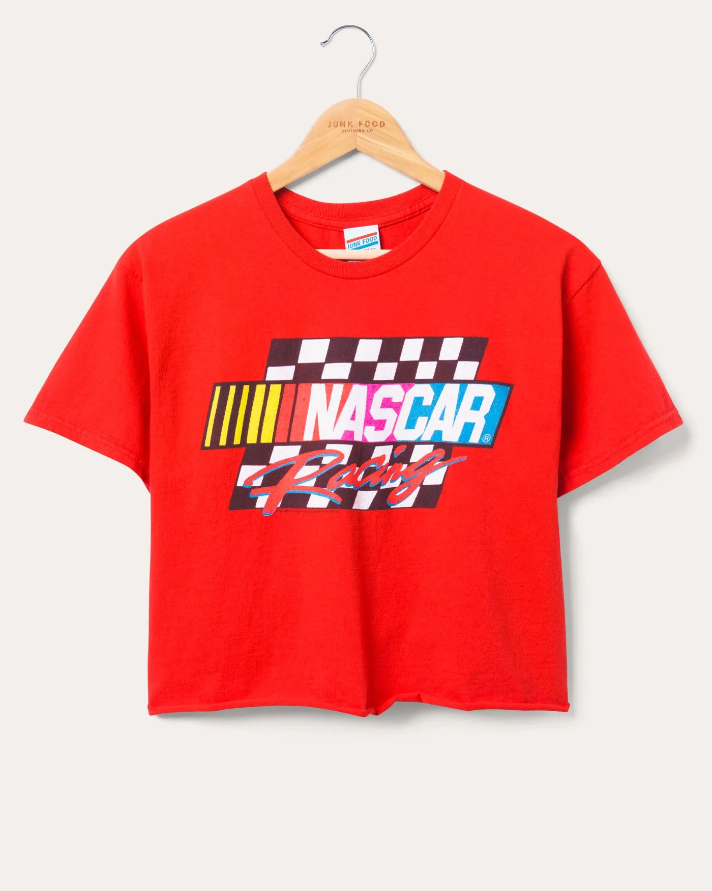 Women's NASCAR Racing Flea Market Crop Tee