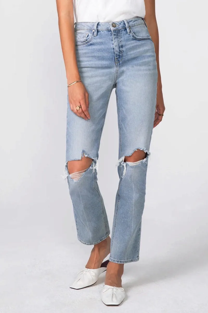 WOMENS SIZE 32 - UNPUBLISHED, Willa High Waist Mom Fit Straight Leg NWT B58