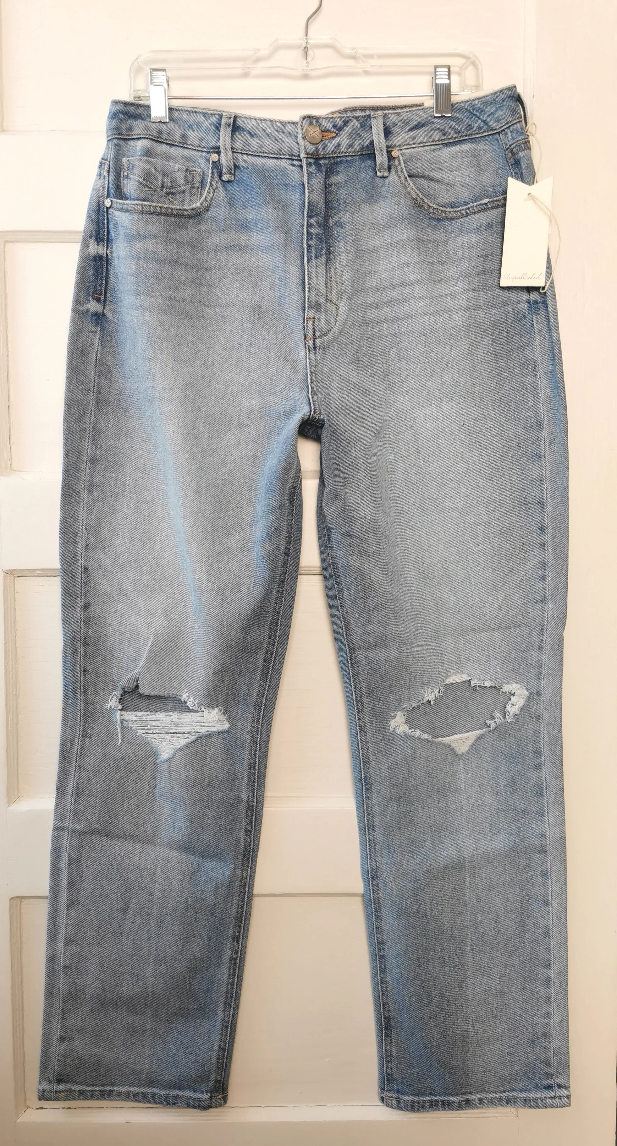 WOMENS SIZE 32 - UNPUBLISHED, Willa High Waist Mom Fit Straight Leg NWT B58