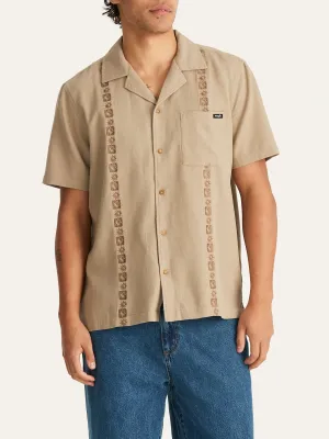 WRANGLER RESORT WAFFLE SHIRT - YINYANG SAND
