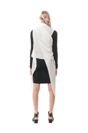 Yoshiaki Pleated Wrap