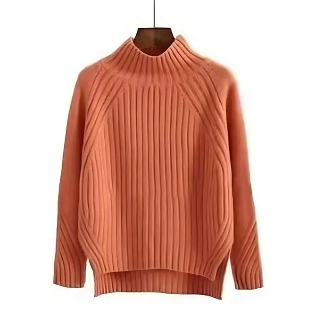 Zoey | Ribbed Turtleneck Sweater